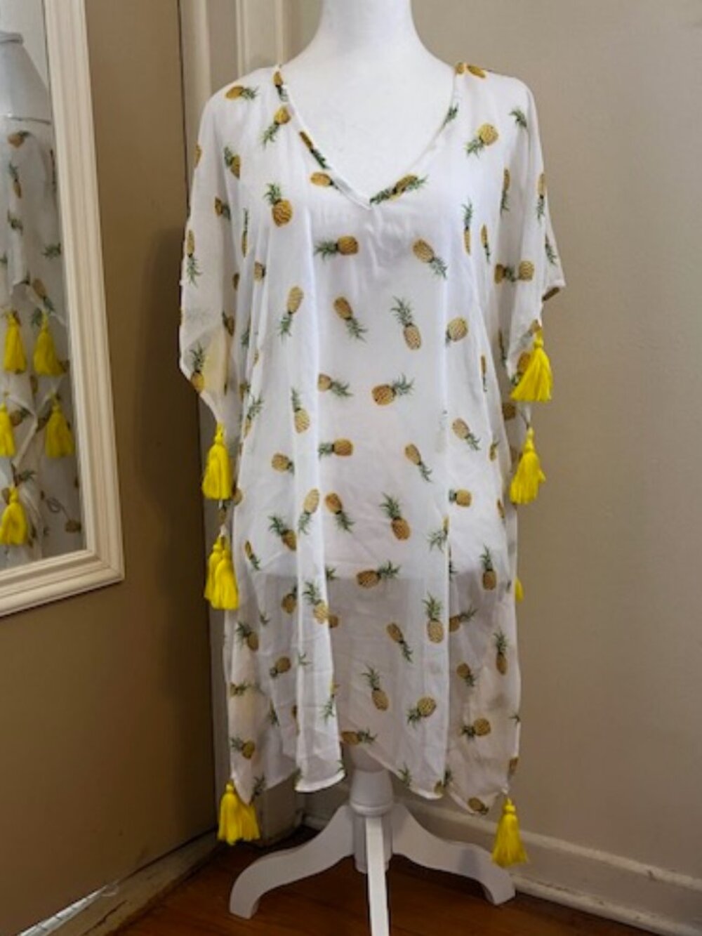 Pineapple Swimwear Coverup